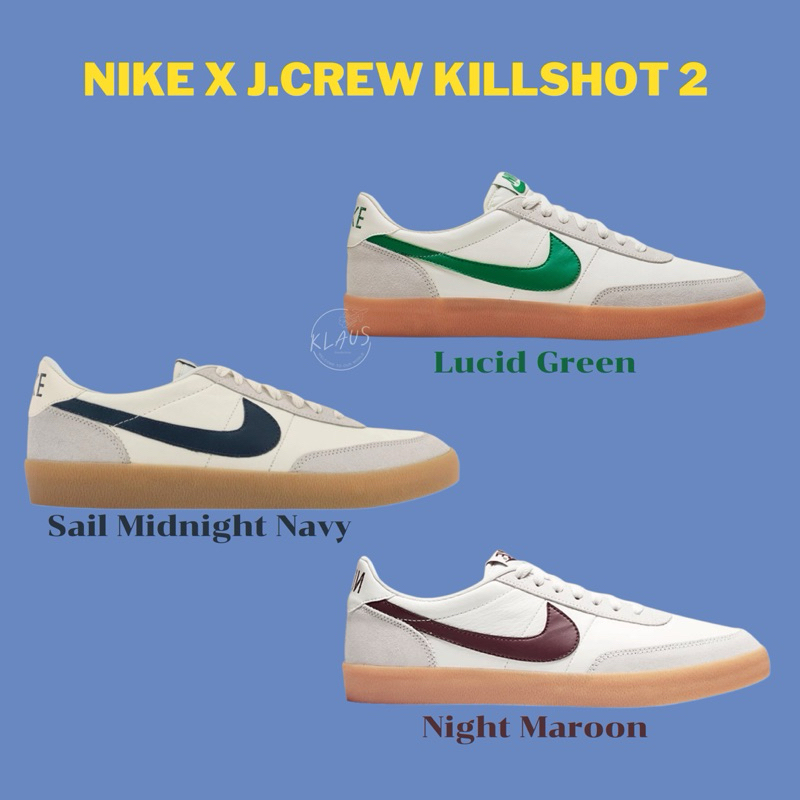 Nike X J.Crew Killshot 2