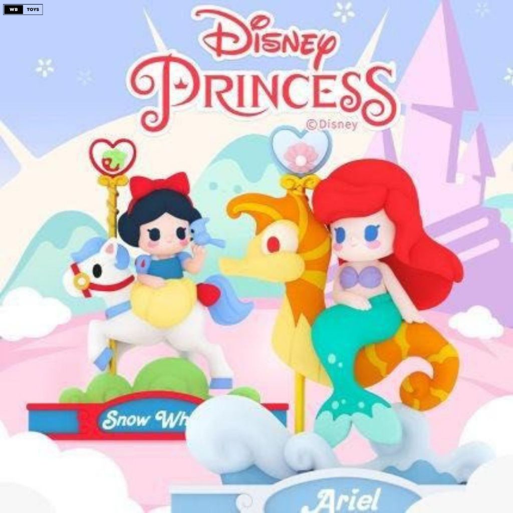 🌈พร้อมส่ง🌈 Disney Princess Carousel Series แบบระบุตัว ของใหม่ ของแท้ 💯 เจ้าหญิงดิสนีย์ของ 52Toys ชุดม้าหมุน