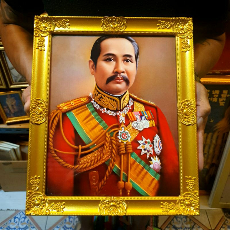 กรอบรูป รูปรัชกาล5 ขายรูปสมเด็จพ่อร5 ร5 ภาพมงคล กรอบรูปร5 รูปร5 ภาพร5 หลุยส์ รูปมงคล ของขวัญ ของที่ระลึก เสริมฮวงจุ้ย