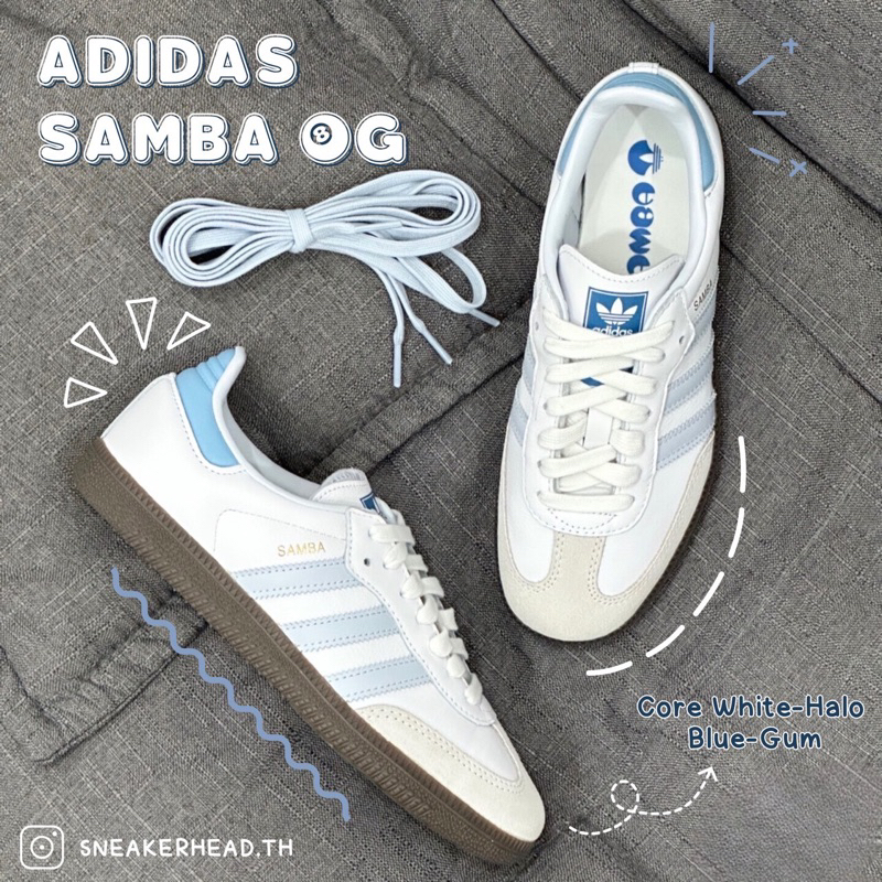 ( พร้อมส่ง )Adidas Samba OG ID2055 ของแท้ 100% ดาราใส่เยอะ