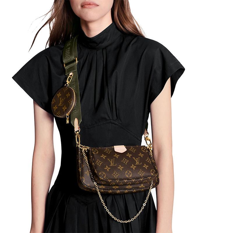 Louis Vuitton/5-in-1/crossbody bag MULTI POCHETTE ACCESSORIES/ของแท้ 100%