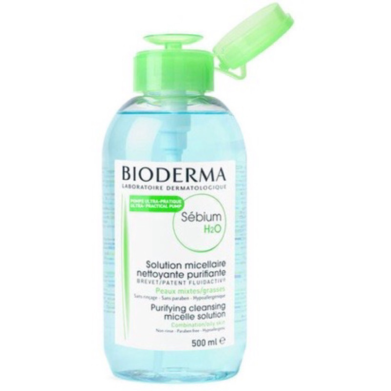 พร้อมส่ง! Bioderma 500ml. คลีนซิ่ง เช็ดเครื่องสำอาง ผิวผสม-ผิวมัน