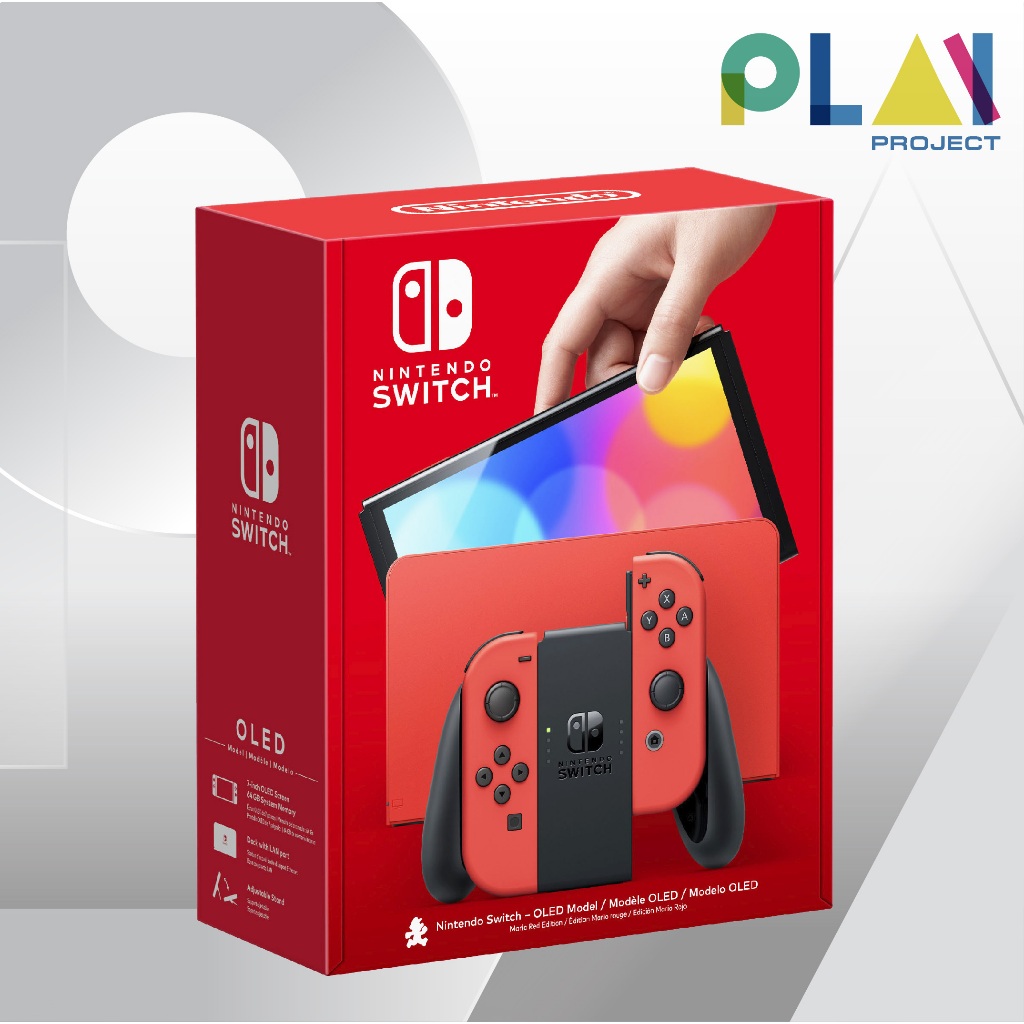 [ลดสูงสุด 1,000.- เก็บโค้ดในแชท] เครื่อง Nintendo Switch OLED-Mario Red Edition [มือ1] [ประกันศูนย์ไทย]