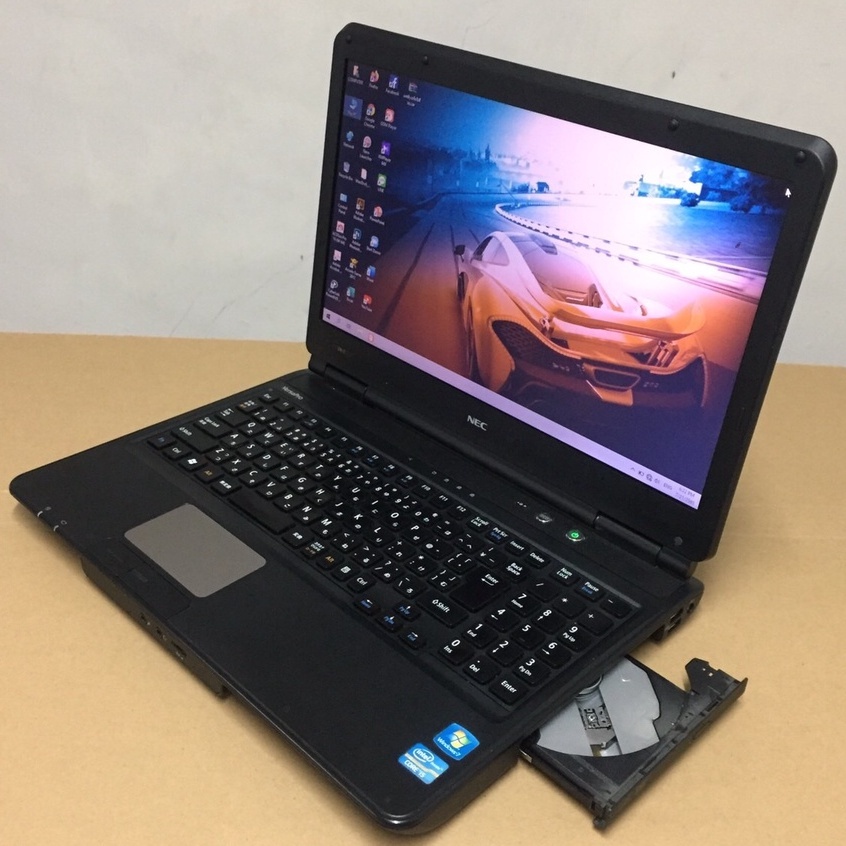 โน๊ตบุ๊คมือสอง Notebook NEC i5-2520@2.50GHz(RAM:4GB/HDD:250GB) ขนาด 15.6" นำเข้าจากญี่ปุ่น