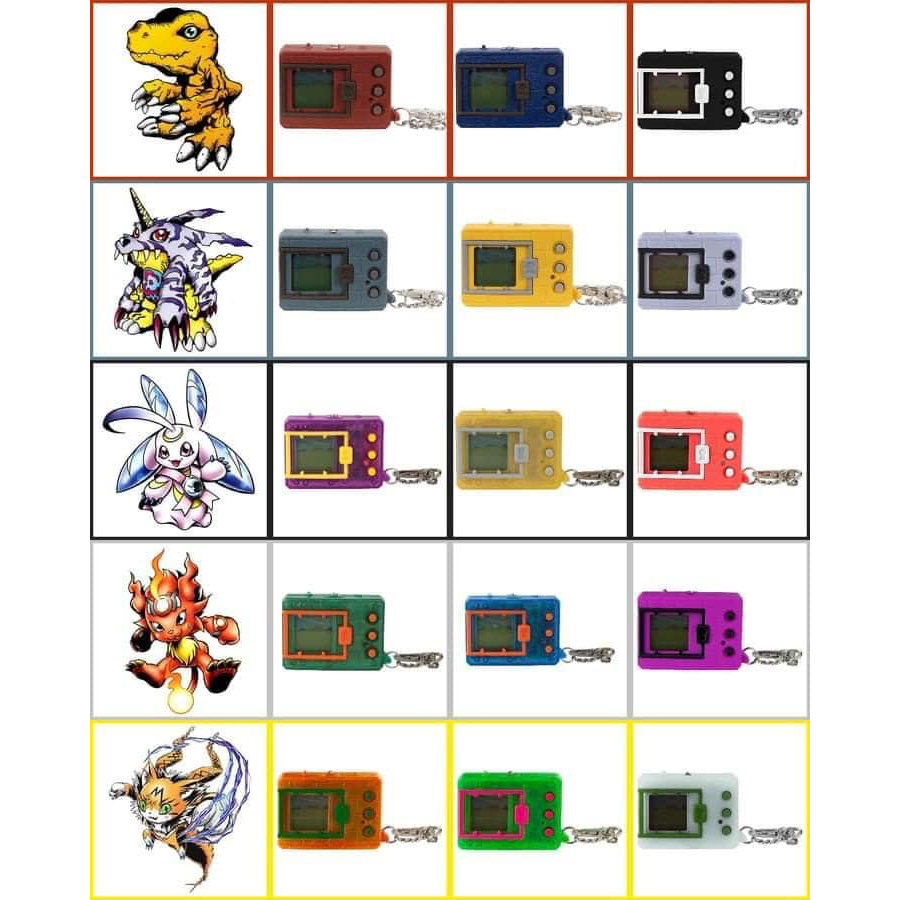 Digimon V pet 20th US Wave 1 Bandai Translucent Yellow สีเหลืองใส พร้อมส่งใน 2 ชม. - รูปที่ 4