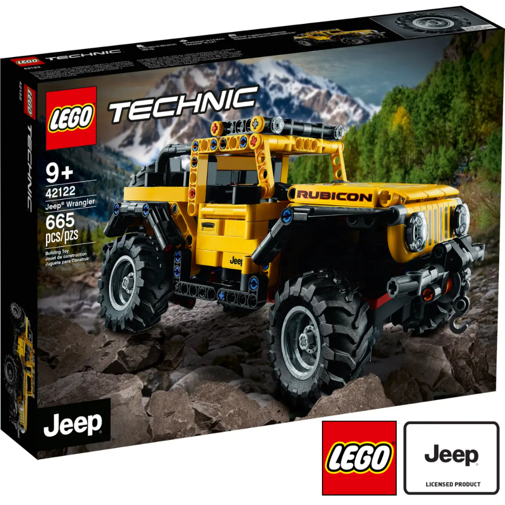 LEGO® Technic™ 42122 Jeep® Wrangler: Unleash Your Inner Engineer ( New Stock )