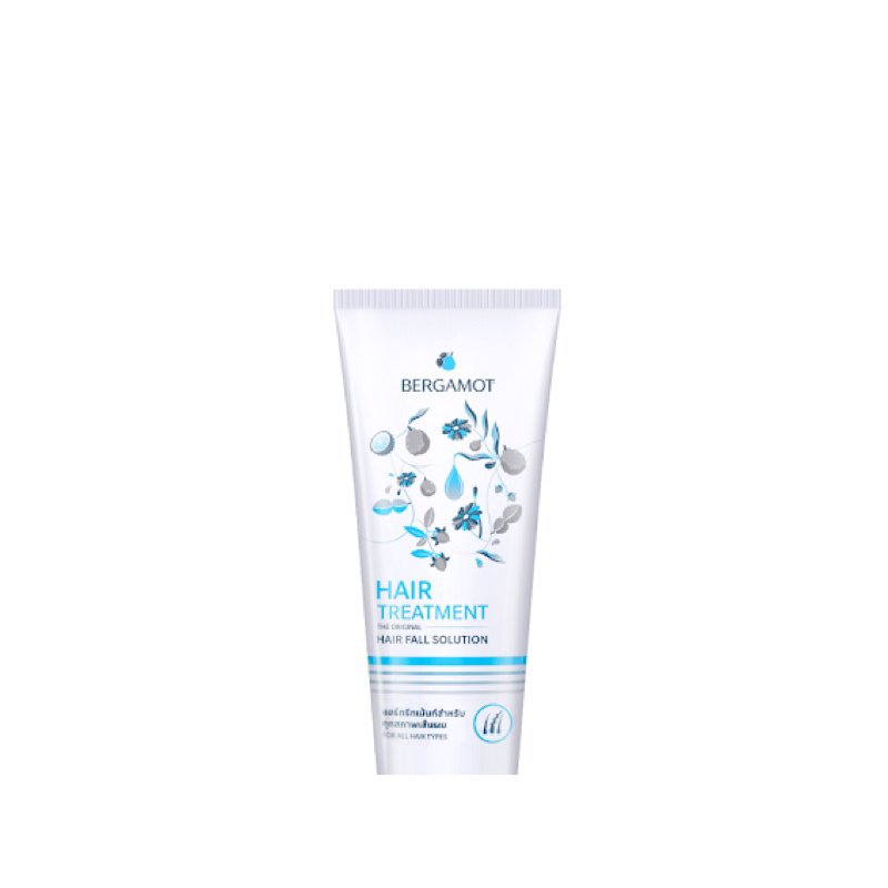 BERGAMOT เบอกาม็อท แฮร์ทรีทเม้นท์ ช่วยลดผมขาดหลุดร่วง ทำให้ผมไม่ลีบแบน (200ml)