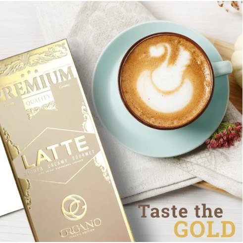 กาแฟลาเต้ ออร์กาโน่โกลด์ Organo Gold Gourmet Latte Coffee