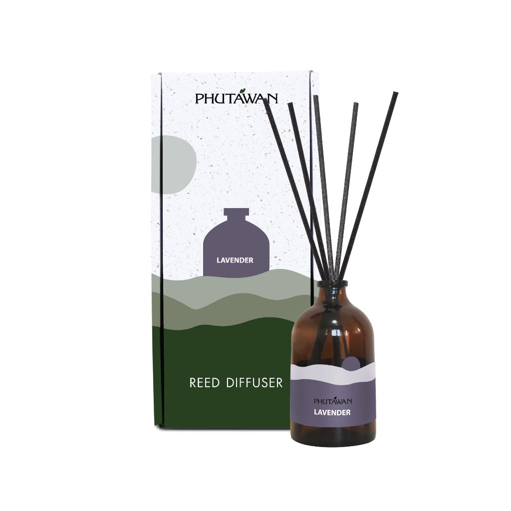 (พร้อมส่ง) ภูตะวัน ก้านไม้หอมปรับอากาศ 50ml. l Phutawan กลิ่นหอมนาน