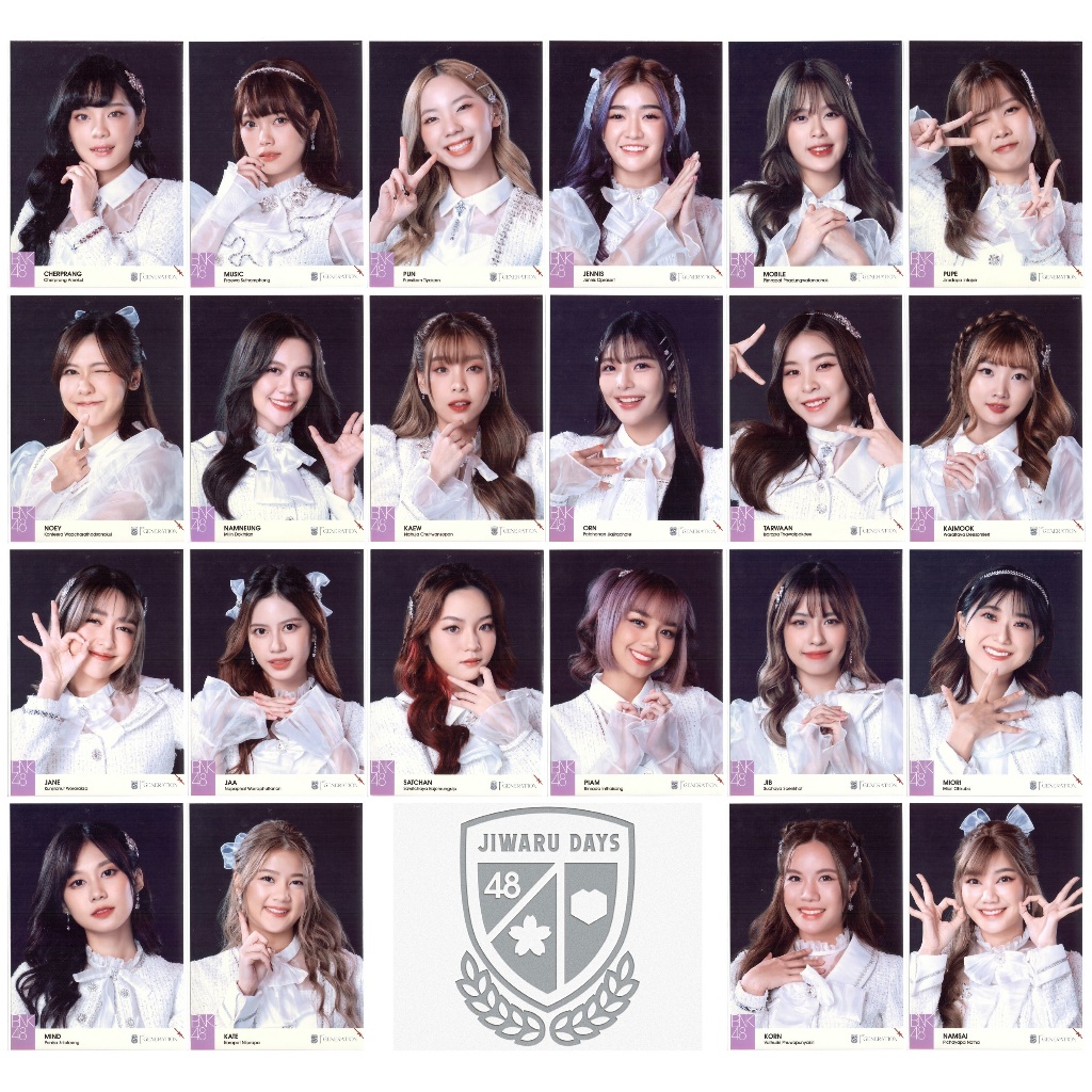 BNK48 1期生のスペシャルシングルCD【ジワルデイズ】 ボックスセット BNK48 1期生のスペシャルシングルCD【ジワルデイズ】 ボックス