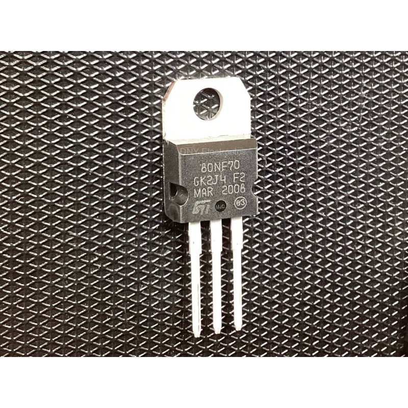 80NF70 TO-220 STP80NF70 80N70 New original field effect MOS tube N channel 68V98V