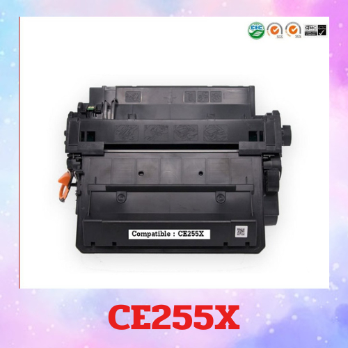 ตลับหมึกปริ้นเตอร์เลเซอร์ เทียบเท่า HP CE255X For HP P3010 P3015 P3015d P3015dn P3015