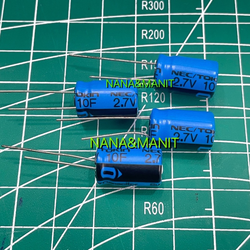 Capacitor คาปาซิสเตอร์ 10F 2.7V ราคาต่อตัว พร้อมส่งจากไทย🇹🇭
