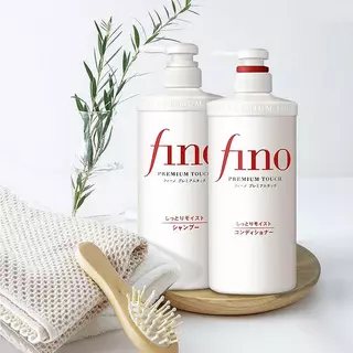 แชมพู / ครีมนวด Shiseido Fino Premium Touch Hair Shampoo / Conditioner 550ml ช่วยฟื้นฟูผมเสีย เส้นผมแข็งแรง