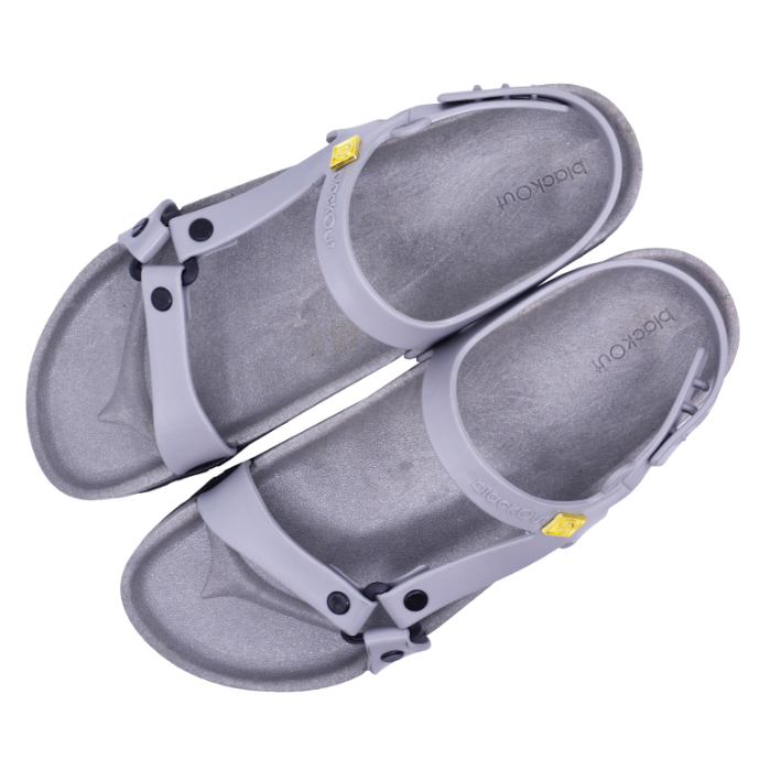 BlackOut Comfy W Slingback รองเท้าแตะ แตะสวม รองเท้ายางกันลื่น พื้นเทา