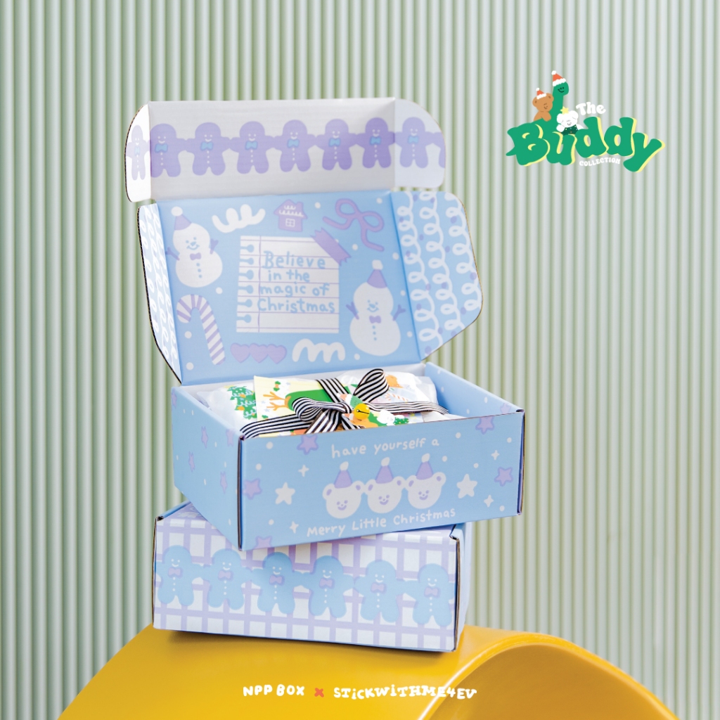 กล่อง THE BUDDY หูช้าง Size B (20 ใบ)