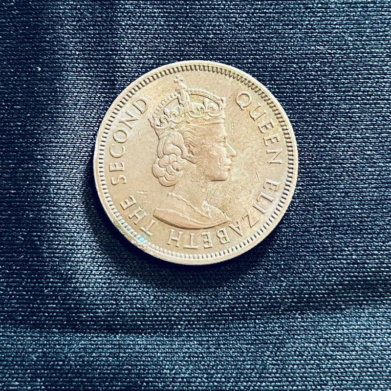 เหรียญ 50 cents ฮ่องกง ปี 1972