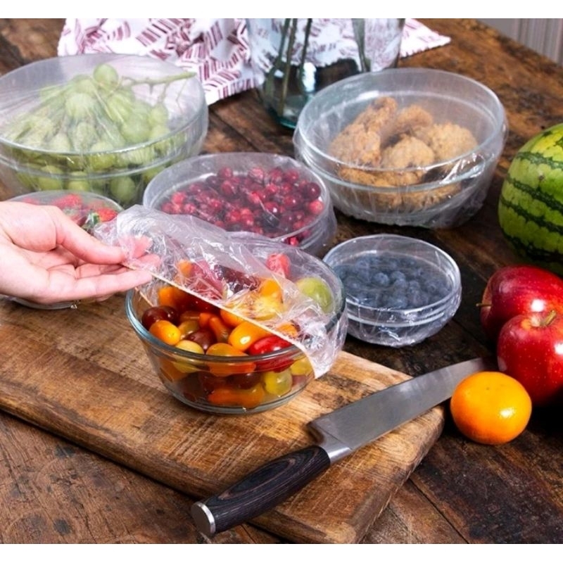 พลาสติกคลุมอาหาร ป้องกันแมลง ฝุ่น เข้าตู้เย็นโดยไม่ทำให้เกิดกลิ่น