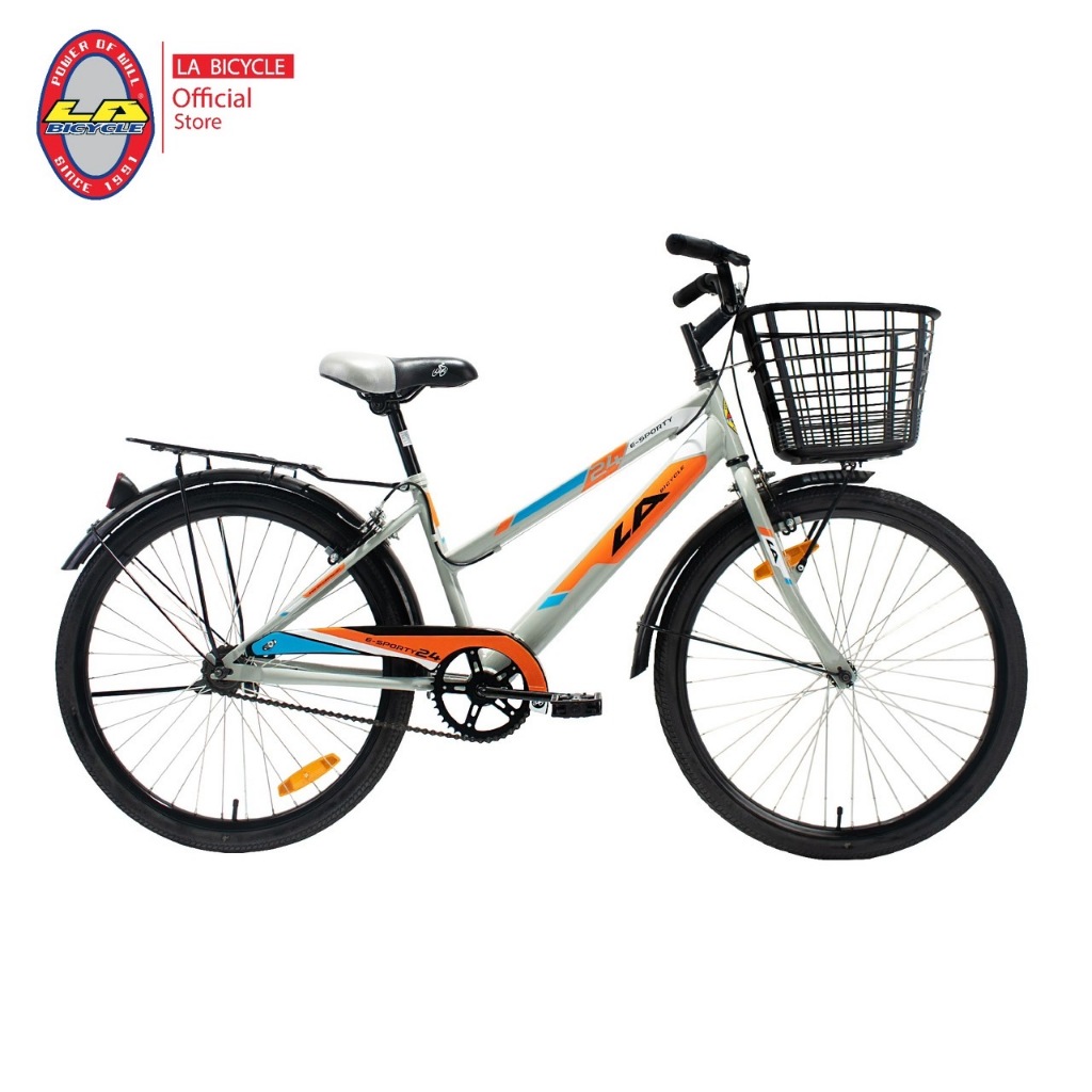 จักรยานแม่บ้าน แอลเอ LA E-SPORTY ล้อเหล็ก 24 นิ้ว