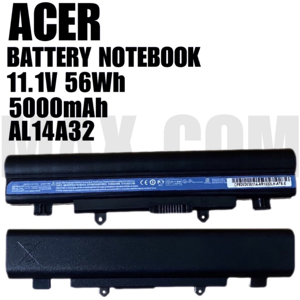 แบตเตอรี่ เอเซอร์ BATTERY NOTEBOOK 5000mAh AL14A32