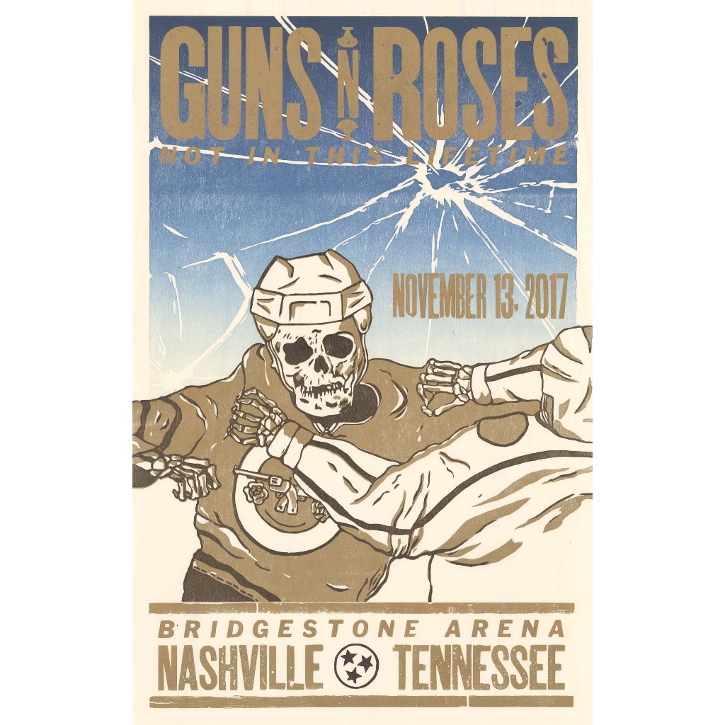 โปสเตอร์ Guns N' Roses โปสเตอร์ติดผนัง ของแต่งบ้าน วอลเปเปอร์ รูปภาพผนัง รับทำโปสเตอร์  Poster โปสเต