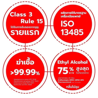 Alcohol Pad 75% v/v ขนาดมาตรฐาน 4x8 cm ยี่ห้อเคลียร์เรลล์