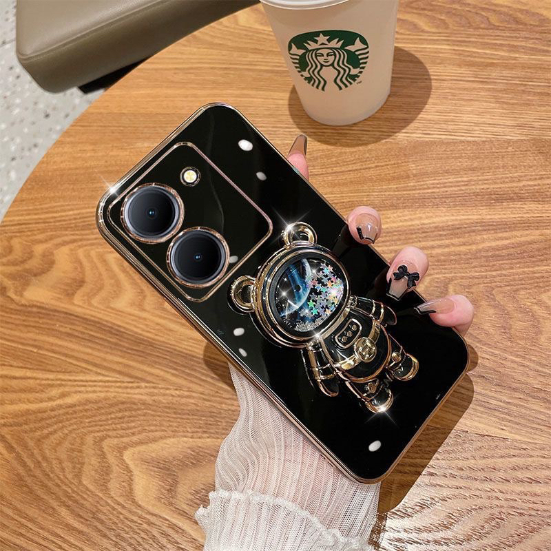 เคส อวกาศตู้น้ำ ขาตั้ง สำหรับรุ่น Oppo A38 A18 เคสฝาหลัง กันกระแทก นิ่ม แบบสวยน่ารัก สินค้าส่งจากไทย