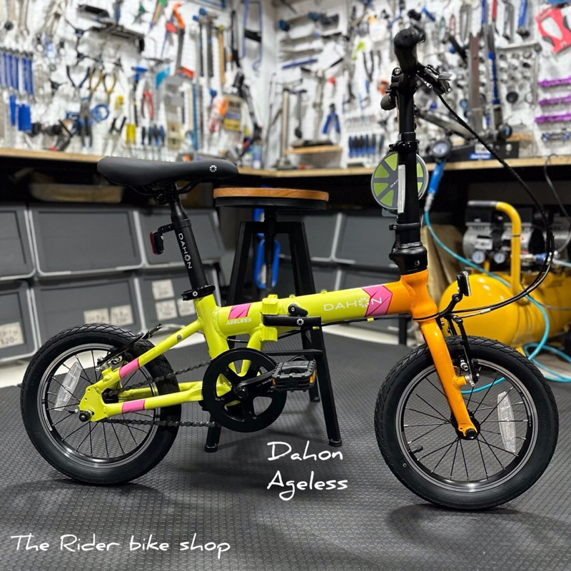 [ส่งฟรี ผ่อน0% ให้โค๊ดลดเพิ่ม ประกัน 10ปี] จักรยานพับ DAHON Ageless ล้อ14” ขี่ได้ตั้งแต่เด็กสูง 100cm ไปจนโต