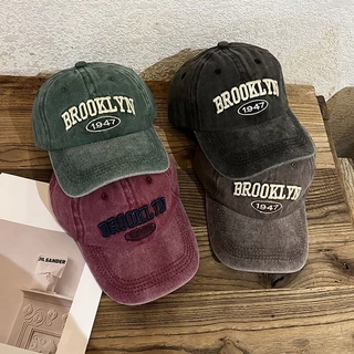 หมวกแก๊ปเบสบอลปัก BROOKLYN 1947 มี 6 สี สไตล์เกาหลี