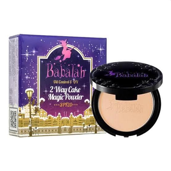 Babalah แป้งบาบาร่าสูตร Oil Control UV Magic 2 Way Cake Magic Powder SPF20 14g.