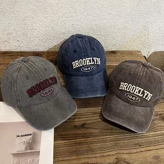 หมวกแก๊ปเบสบอลปัก BROOKLYN 1947 มี 6 สี สไตล์เกาหลี
