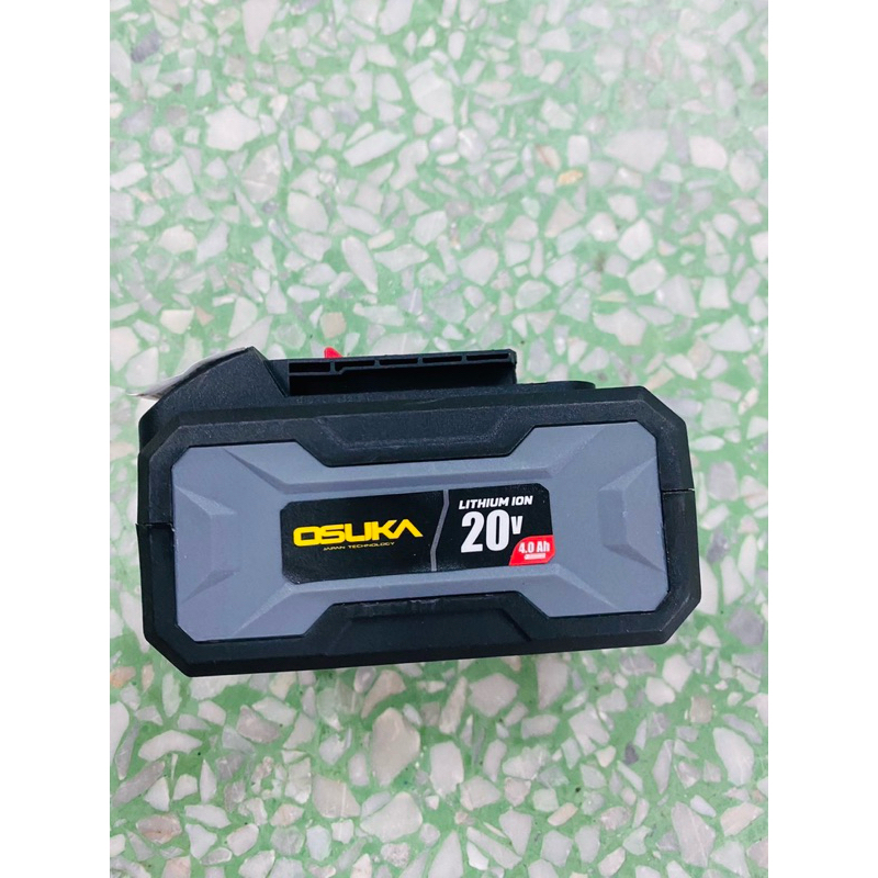 OSUKA แบตเตอรี่ 20V 4.0 Ah ใช้สำหรับยี่ห้อ รุ่นไร้แปรงถ่าน BRUSHLESS ทุกรุ่นของ OSUKA 20V