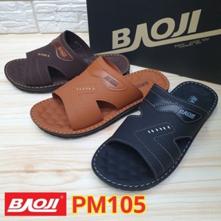 Baoji PM105 รองเท้าแตะสวมชาย ไซส์ 39-44  ยสอ.