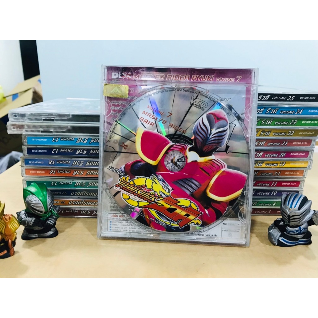 VCD มารค์ไรเดอร์ Masked Rider Ryuki Volume 7 MaskedRider Raia