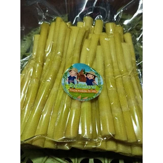 หน่อไม้ต้มแหนงอ่อนๆสั้นๆ บรรจุถุงสุญญากาศ 500 กรัม
