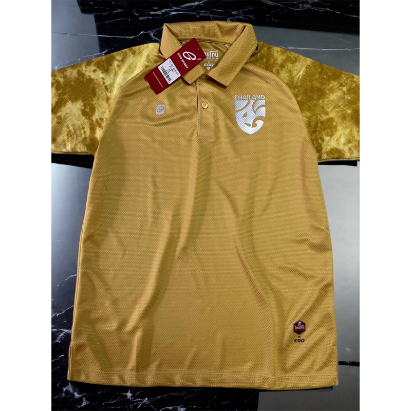 เสื้อคอปก EGO SPORT THAI TONE-TT001พร้อมใหม่เงิน