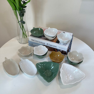 พร้อมส่ง ‼️ ถ้วยน้ำจิ้มเซรามิคสไตล์คาเฟ่ ทรงน่ารัก