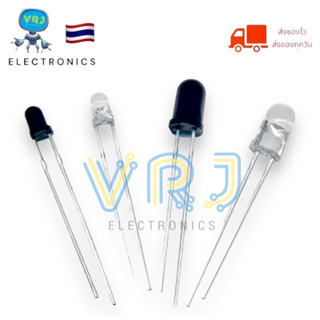 Infrared 940nm LED(เเพ็ค 10ตัว)เซนเซอร์ ตัวรับ-คัวส่ง Photot…