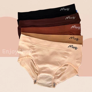 กางเกงชั้นใน Mixy รุ่น Aliz ใส่สบาย ผ้ายืดหยุ่นสูงมากใส่ได้ตั้งแต่เอว 28-54 นิ้ว (55-130Kg.++)จ