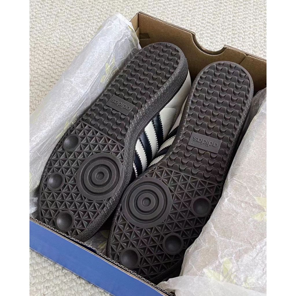 (ของแท้ 100%) adidas originals Samba og รองเท้าผ้าใบลำลองและสบายสำหรับผู้ชายและผู้หญิง