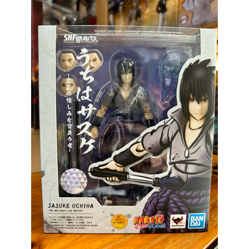 S.H.FIGUARTS SASUKE UCHIHA BANDAI FIGURE
