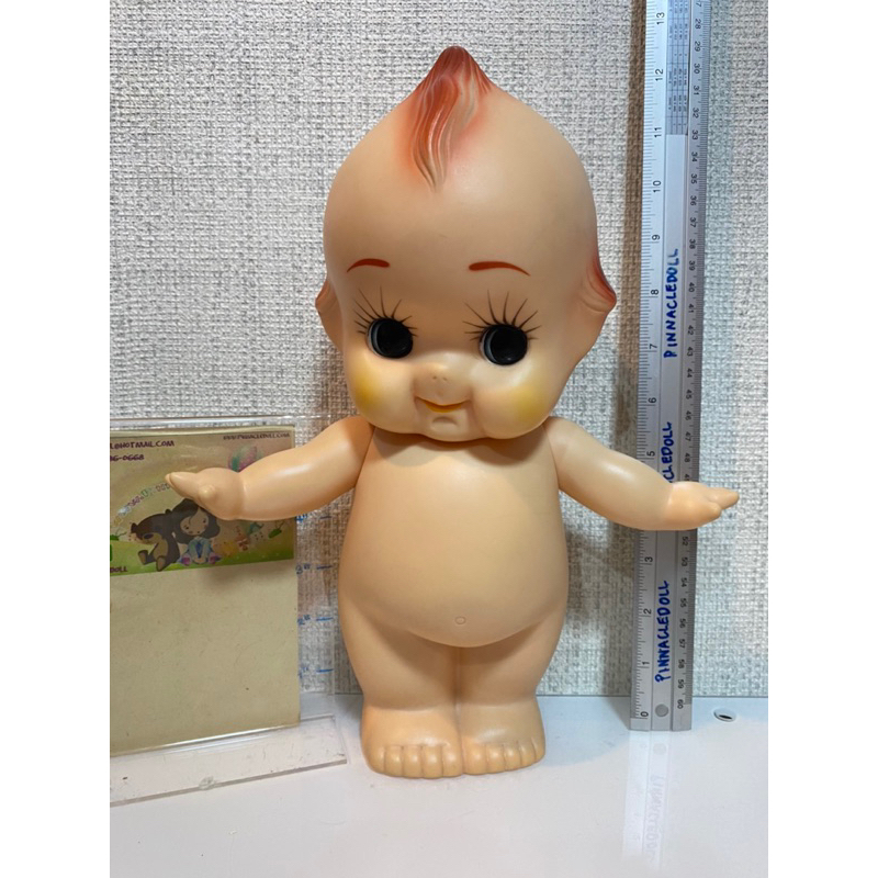 ตุ๊กตาคิวพี Kewpie งานจากตู้ญี่ปุ่น ตัวใหญ่ ผิวหน้า เนื้อดี แต่ไม่มีปั๊มค่ะ น่าจะรุ่นเก่า