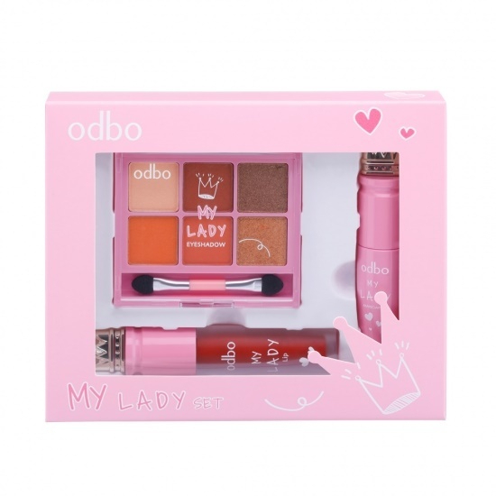 #ODBO
#ลิปสติก
#อายแชโดว์
#มาสคาร่า
#เซ็ตเครื่องสำอาง