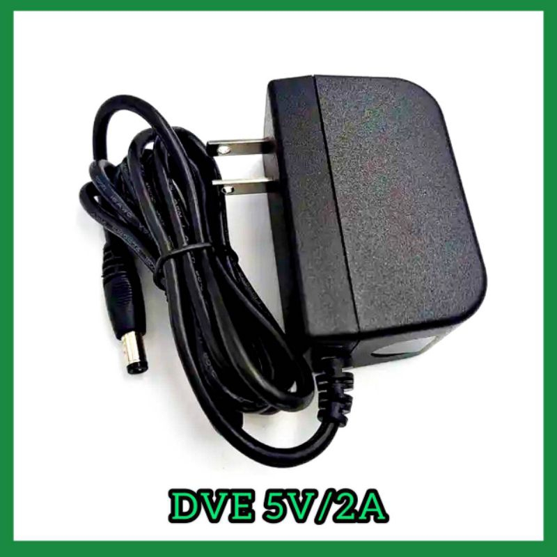 adapter DVE 5V/2A อะแดปเตอร์ กล้องวงจรปิด และ กล่องดิจิตอล