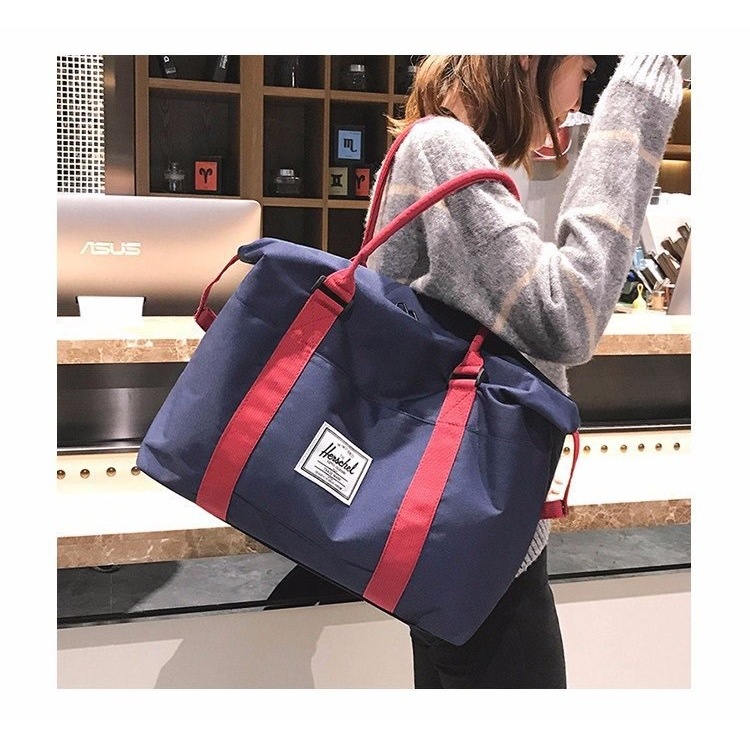 Duffel Travel Bag กระเป๋าถือกระเป๋าเดินทาง ใบใหญ่ ทนแข็งแรง น้ำหนักเบา- DJ4S