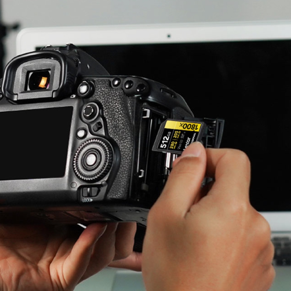 การ์ดหน่วยความจำ เอสดีการ์ด LEXAR SD1800X 128GB UHS-II U3 V60 SD CARD FULL-HD 3D 4K RW280/210MB/S (LSD1800128G) GOLD SERIES_5