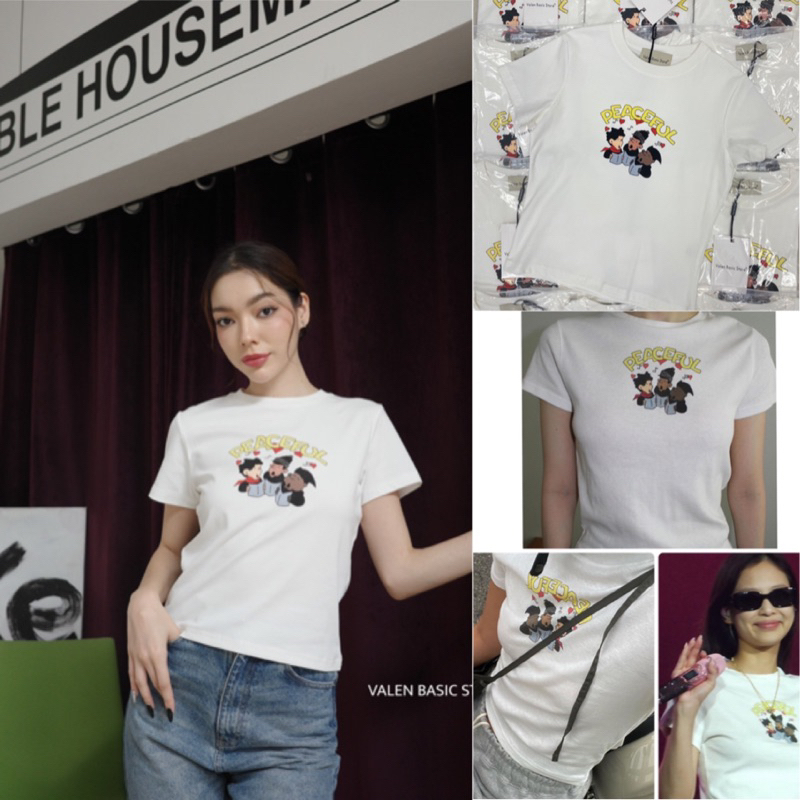 เสื้อยืดงานป้าย valen