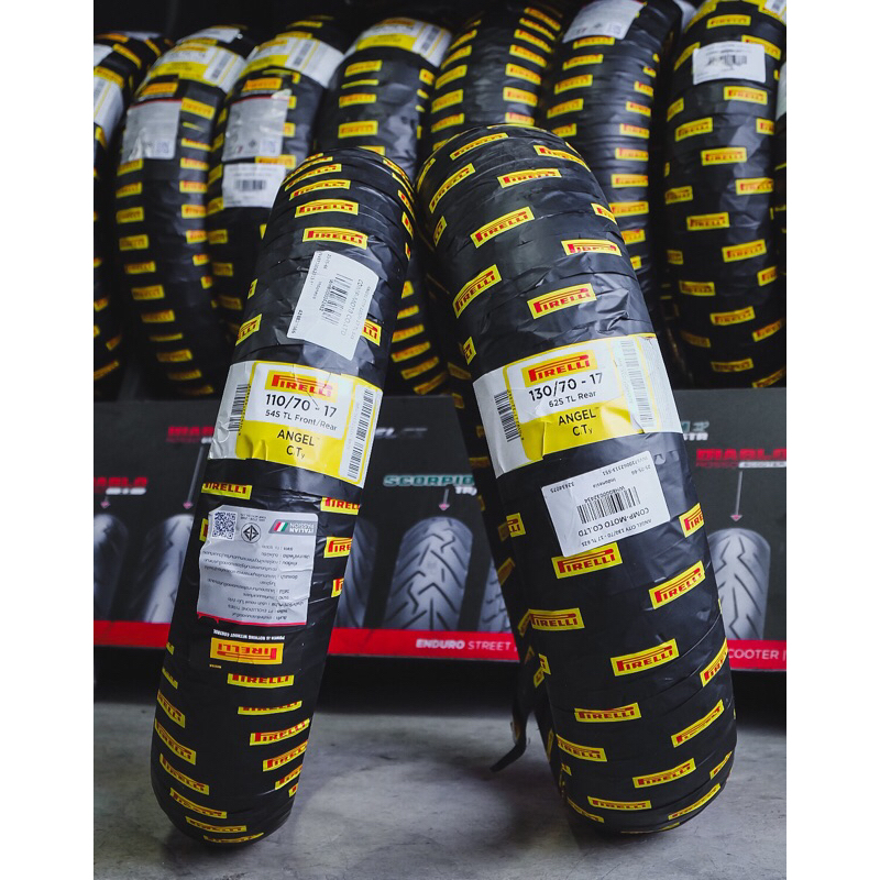 ยาง PIRELLI ANGEL CITY ใส่ MSLAZ และรถรุ่นอื่นๆ ไซส์เดิมคู่ละ 4,850฿ (ยางปี 25)