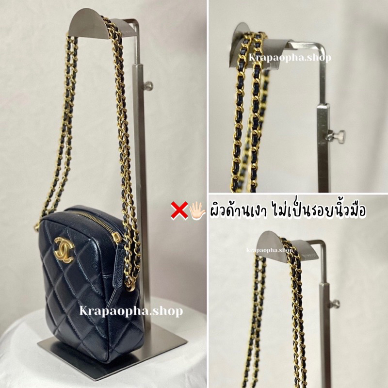 [พร้อมส่งจากไทย] แท่นแขวนกระเป๋า *สีทอง * ที่โชว์กระเป๋า (ผิวด้าน กันรอยนิ้วมือ)