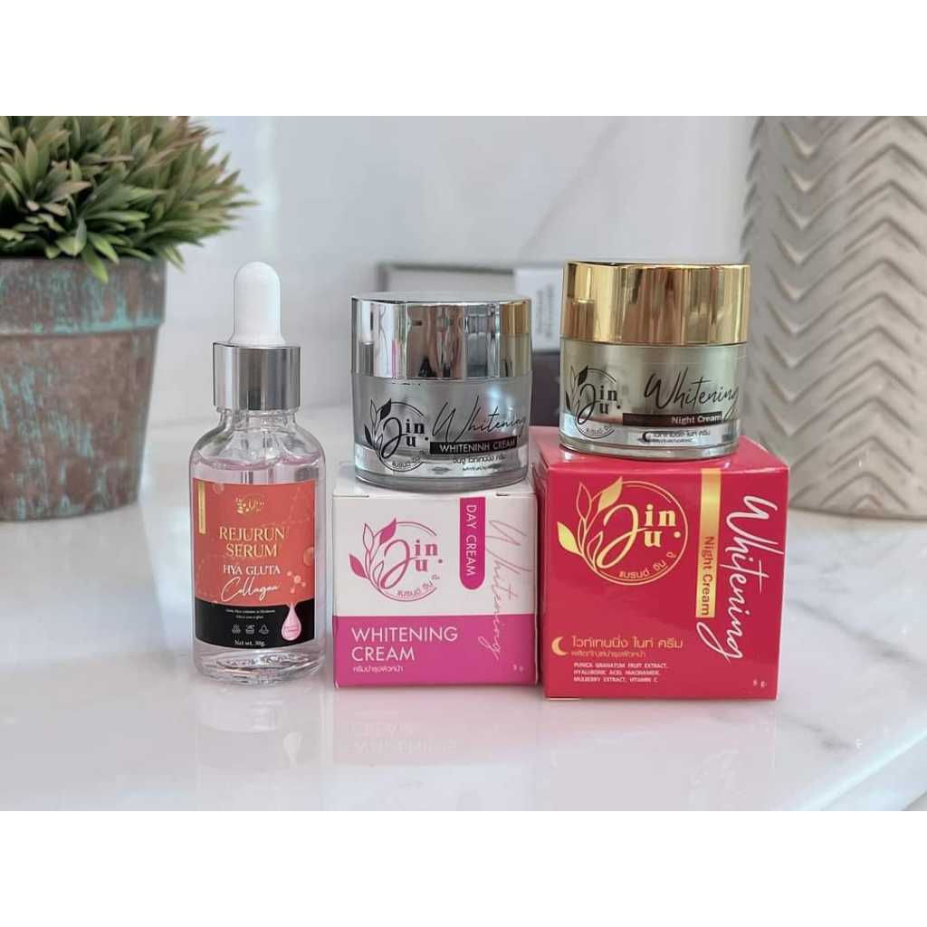 #ครีมจินจู เซรั่มจินจู เดย์ครีม ของแท้ พร้อมส่ง